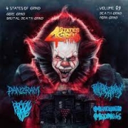 V/A: 4 STATES OF GRIND VOL. 9 - CD - with Panzram, Paedication, Brutal Hate, Mandingo Madness