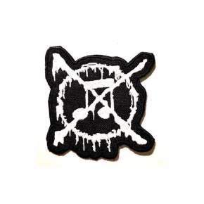 ANTI-MUSIC - Shaped PATCH (WHITE)