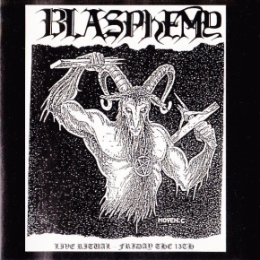 BLASPHEMY - CD - Live Ritual - Friday The 13th