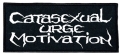 CATASEXUAL URGE MOTIVATION (C.U.M.)  - embroidered Logo Patch