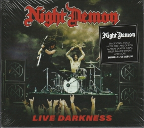 NIGHT DEMON - Digibook 2 CD - Live Darkness